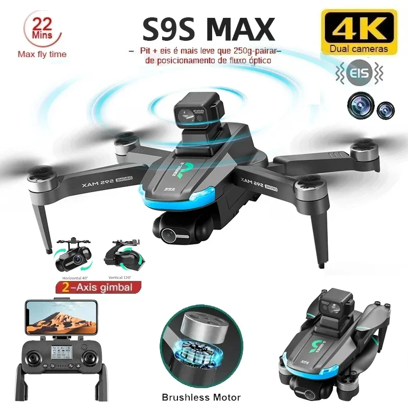 Drone Camera Night Vision - ใหม่S9S MAX MINI Drone 4K 2