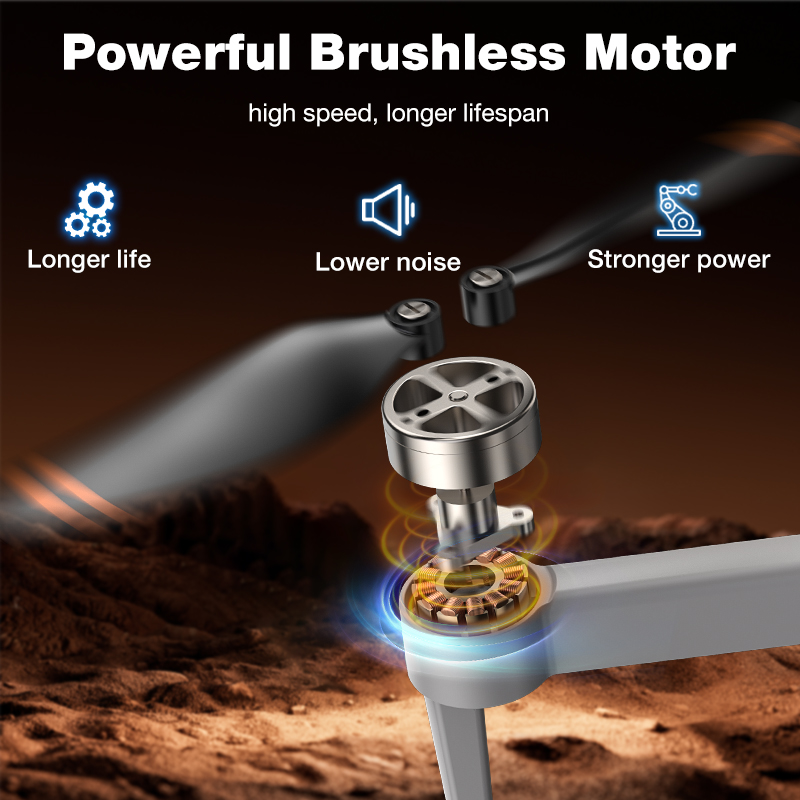โดรนรุ่นใหม่ L017 Pro Brushles - Drone Camera Mount บทวิจารณ์และราคา